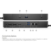 Dell - Dell WD19 Docking Station (130W Adapter, 90W Power Delivery)
